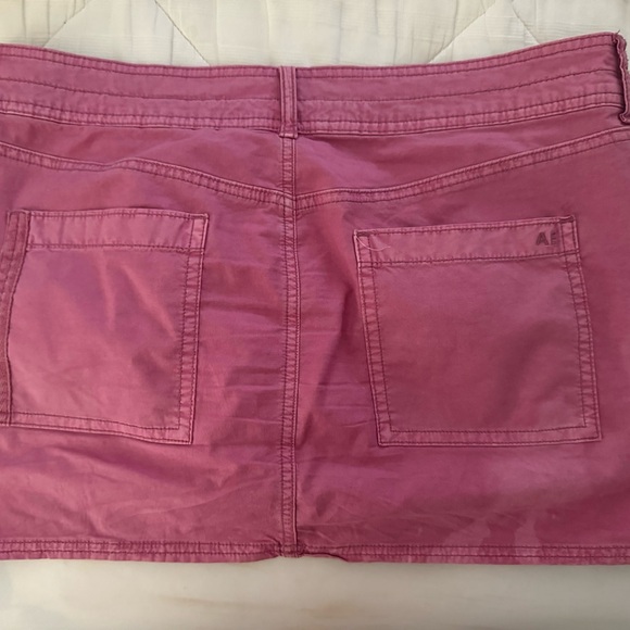 American Eagle outfitters Pink Button Cargo Skirt - Picture 3 of 3